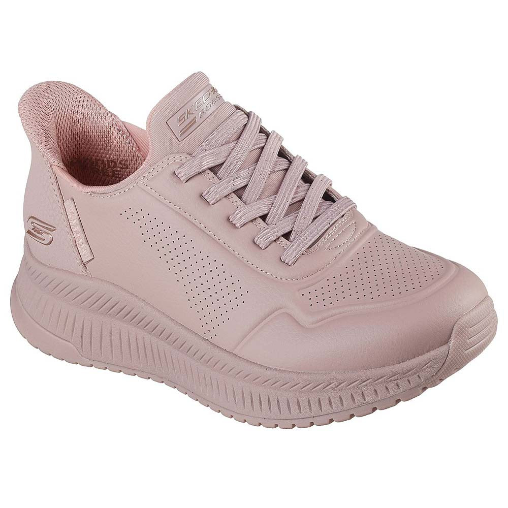 Skechers Women Pink Slip-ins: BOBS Sport Squad Key Look