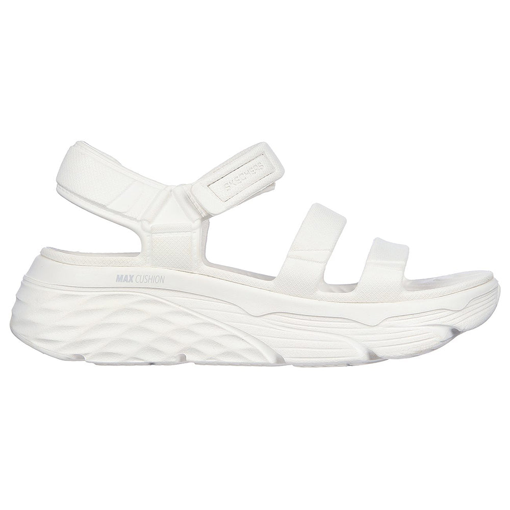 skechers max cushioning white
