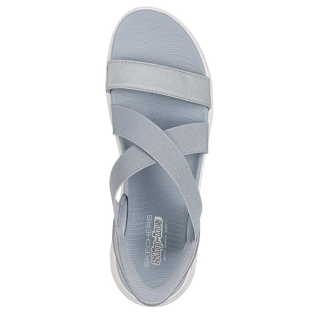 Slip-ins: On-The-GO GOwalk Flex Sandal - Glimmer Up
