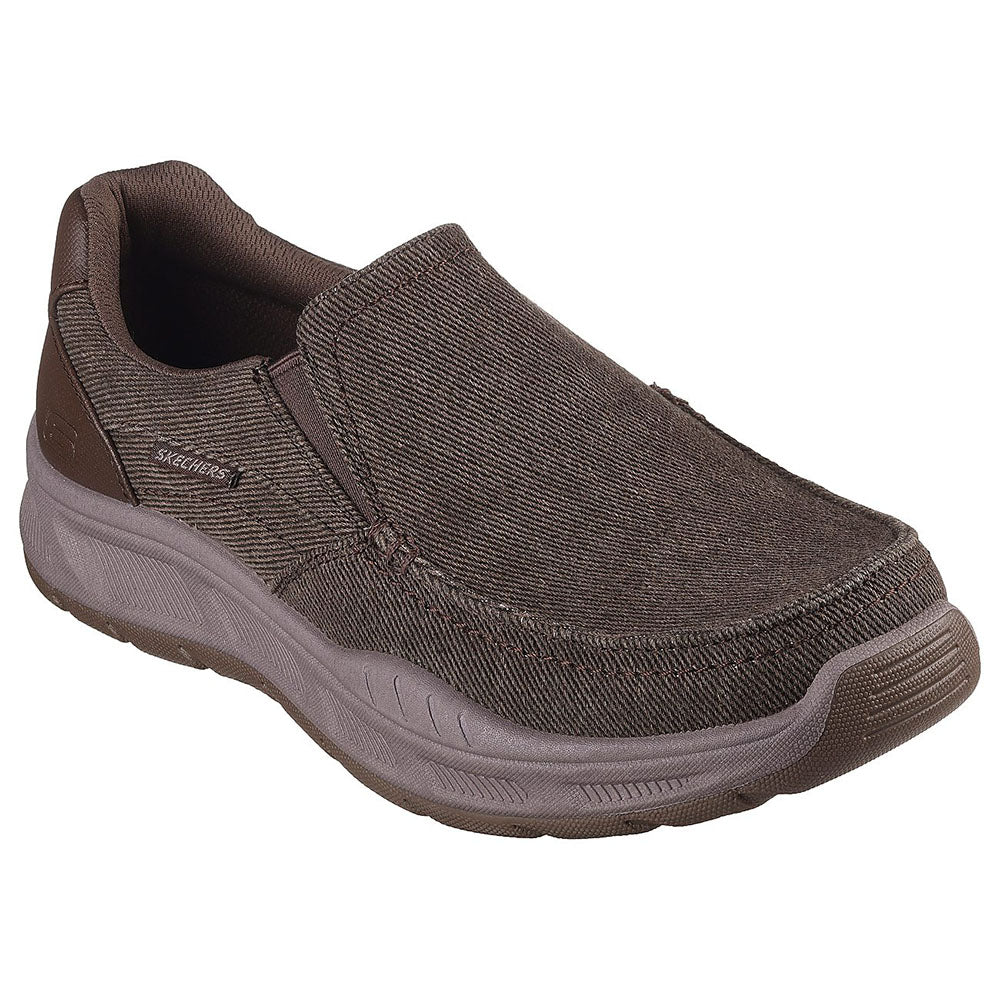 Skechers Melson Memory Foam Canvas Skechers Slip On Mens Relaxed