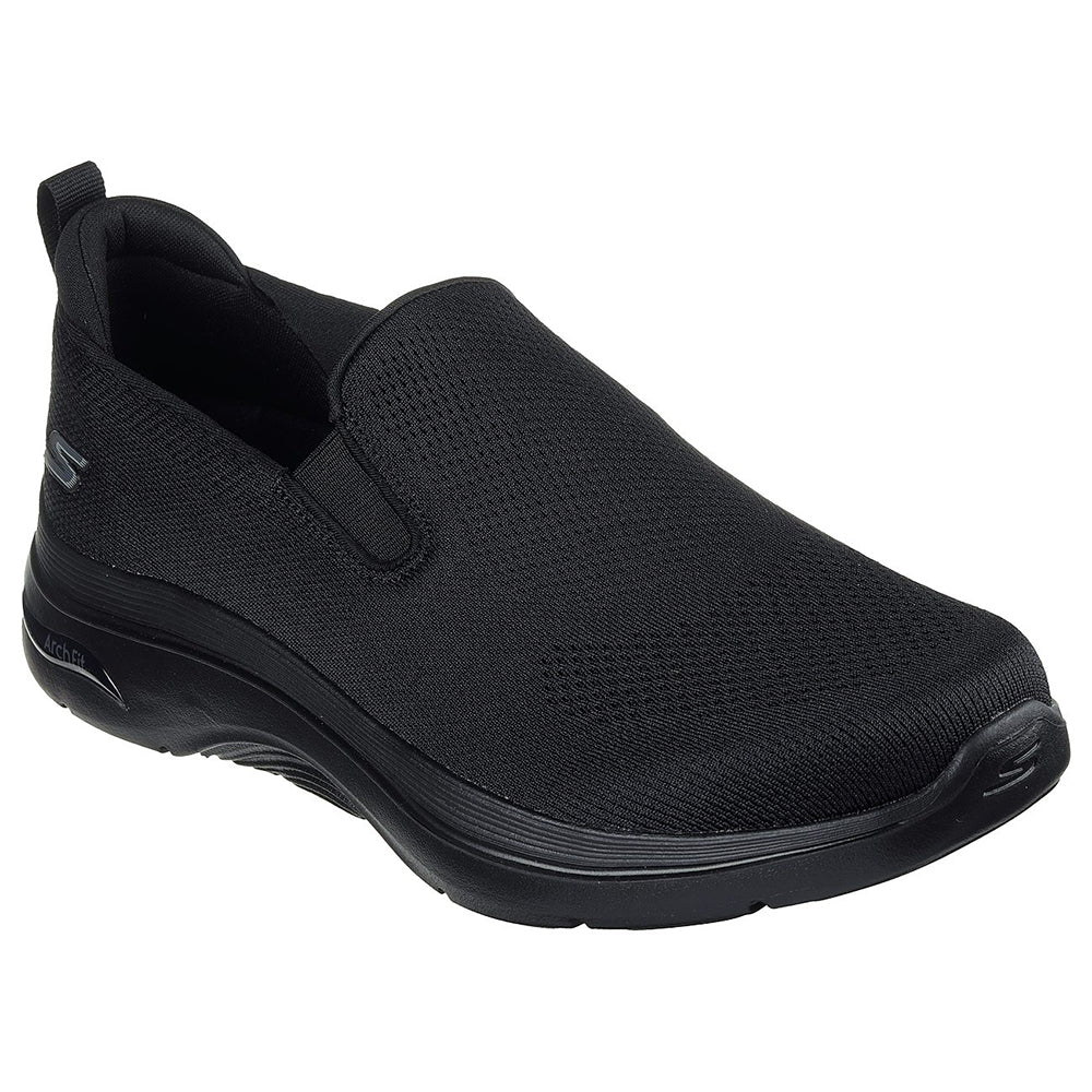 Black Skechers Go Walk Size Skechers Slip-ins Go Walk Flex M Black