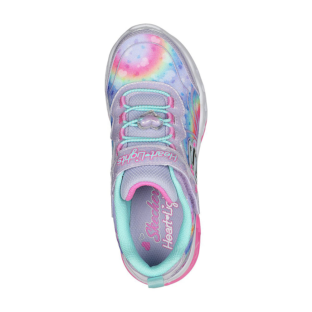 Flutter Heart Lights - Groovy Swirl