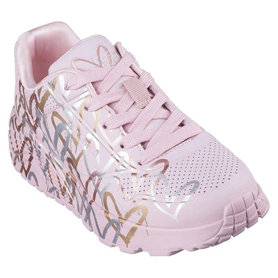 JGoldcrown: SKECHERS Street Uno Lite - Metallic Love