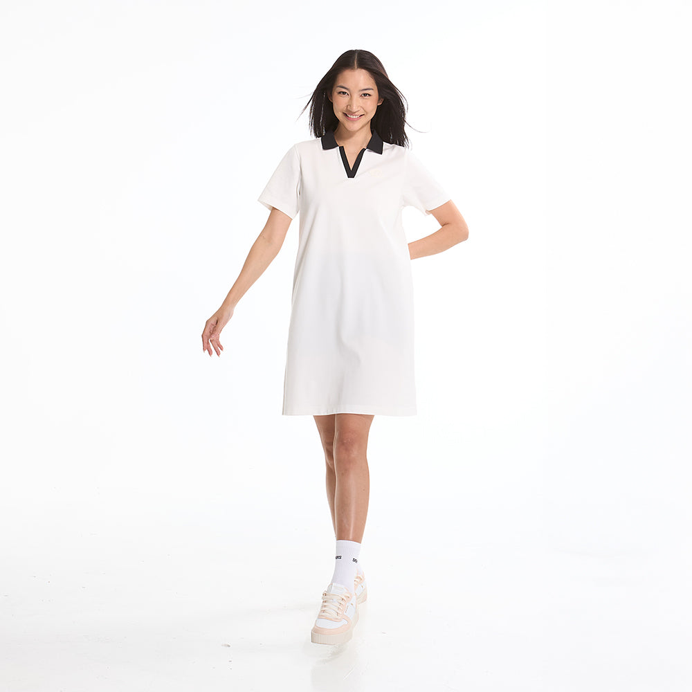 Lifestyle Physical Academia Collection: Trendy Short Sleeve Polo Dress