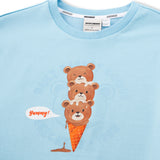 Xe tải ngắn tay áo tee tay áo