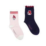 Hello Kitty & My Melody: Socks