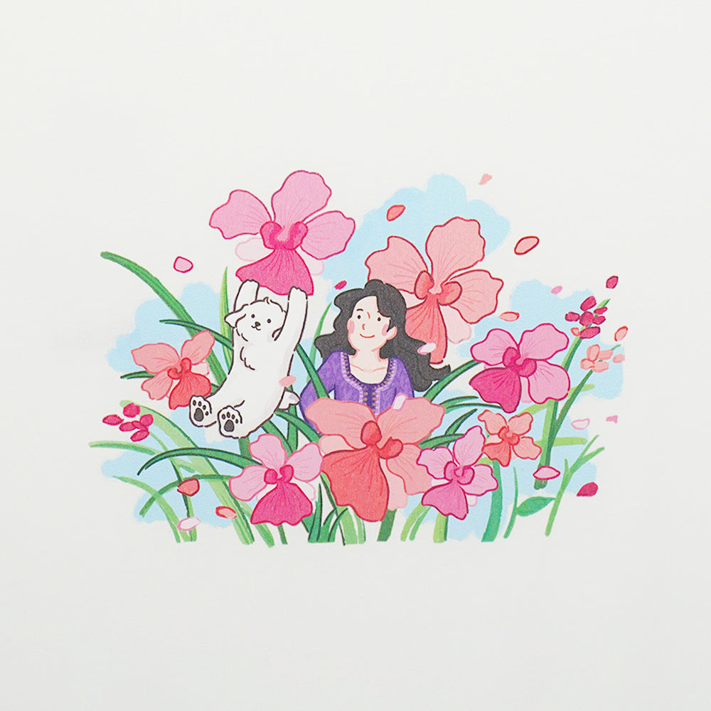 Skechvibe X Drawingmary: Short Sleeve Tee