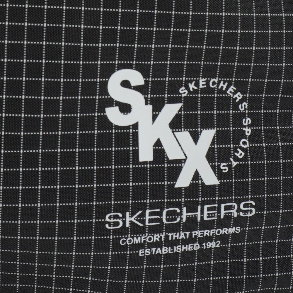 Black Check: Performance Duffel Bag