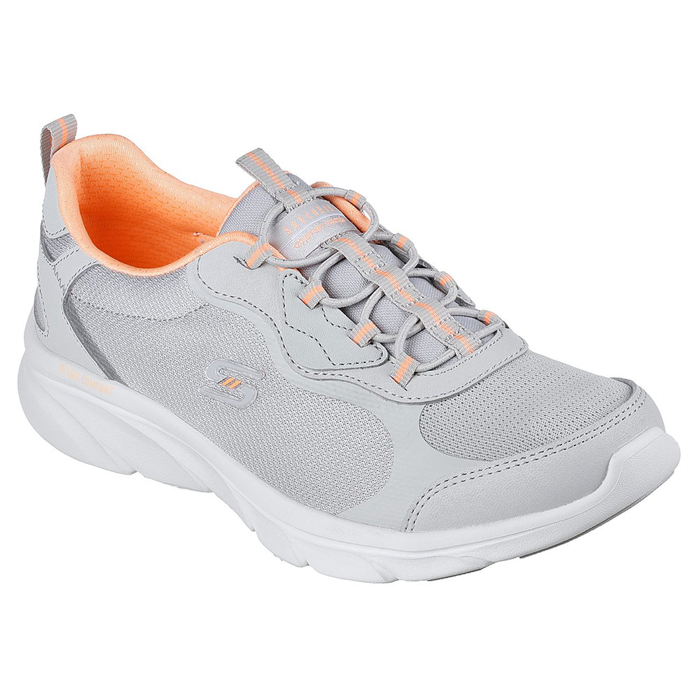 Giày Thể Thao Xỏ Chân Nữ Skechers Sport Active D'Lux Comfort Shoes - 104336-GYCL