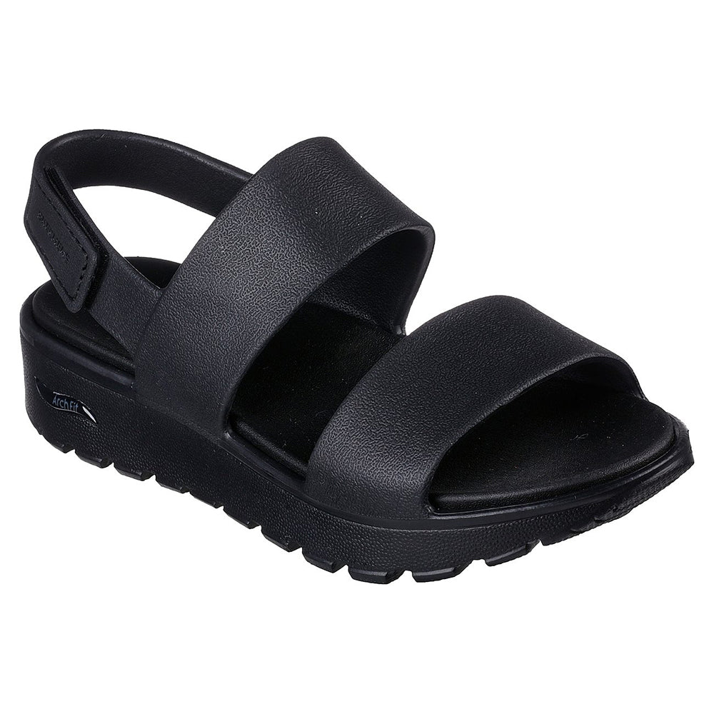 Xăng Đan Nữ Skechers Foamies Arch Fit Footsteps Sandals - 111380-BBK