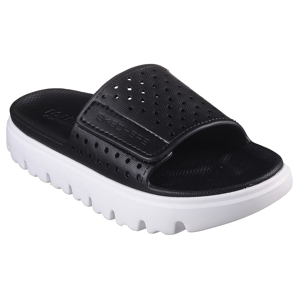 Xăng Đan Nữ Skechers Foamies Top-Level Sandals - 111451-BKW