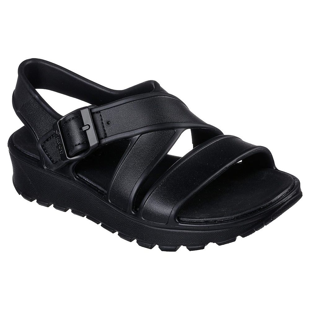 Skechers Nữ Xăng Đan Foamies Footsteps Sandals - 111575-BBK