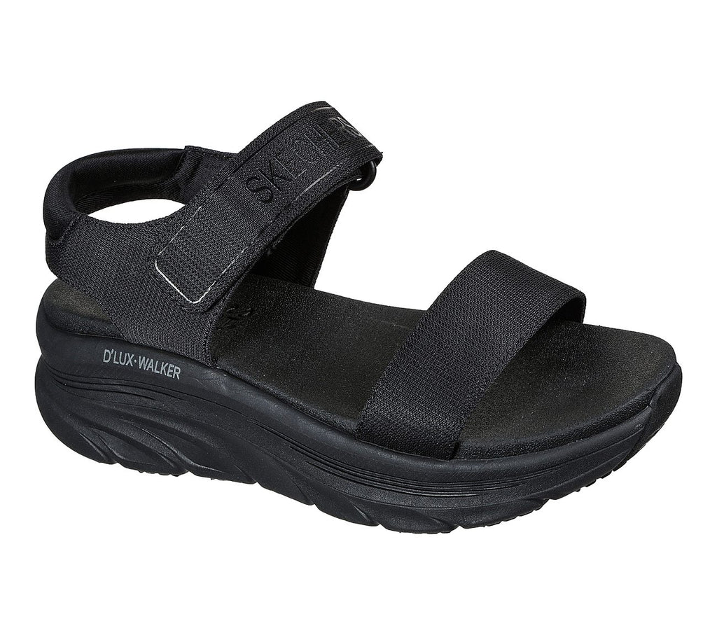 Xăng Đan Nữ Skechers Cali D'Lux Walker Sandals - 119226-BBK