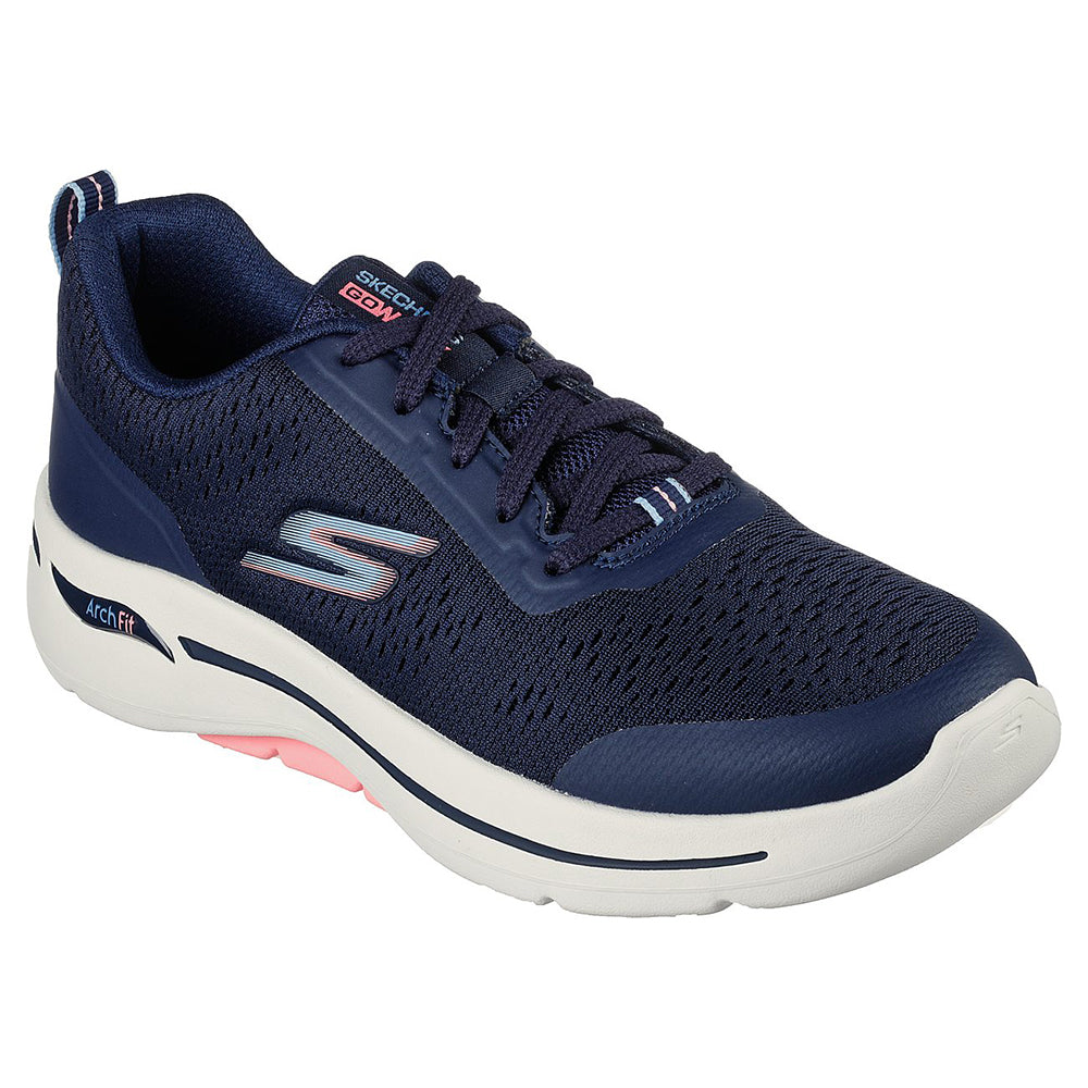 Skechers Nữ Giày Thể Thao GOwalk Arch Fit Shoes - 124887-NVPK
