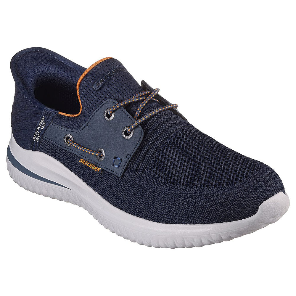 Giày Thể Thao Nam Skechers Slip-Ins SKECHERS USA Street Wear Delson 3.0 Shoes - 210606-NVY