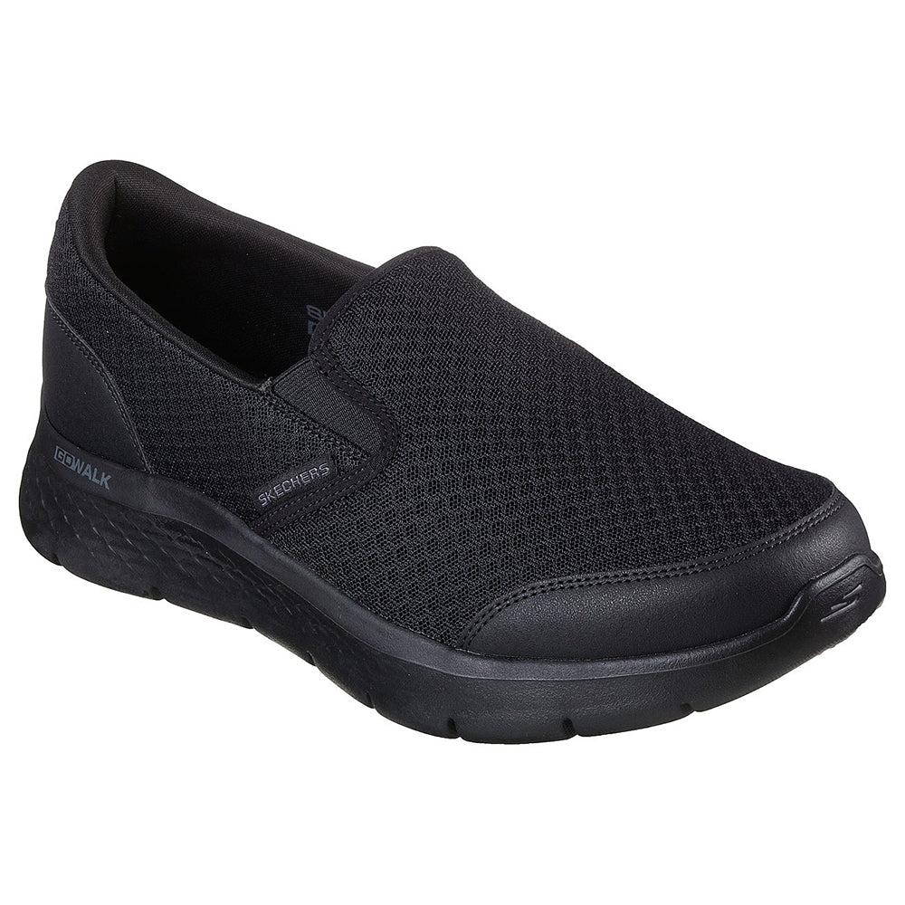 Giày Thể Thao Xỏ Chân Nam Skechers GOwalk Flex Shoes - 216485-BBK