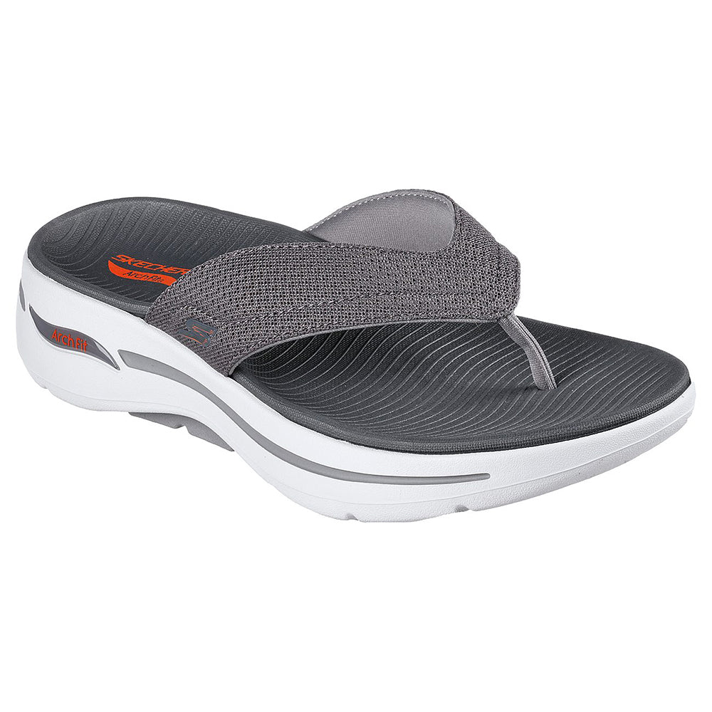 Dép Xỏ Ngón Nam Skechers On-The-GO GOwalk Arch Fit Sandals - 229057-GRY