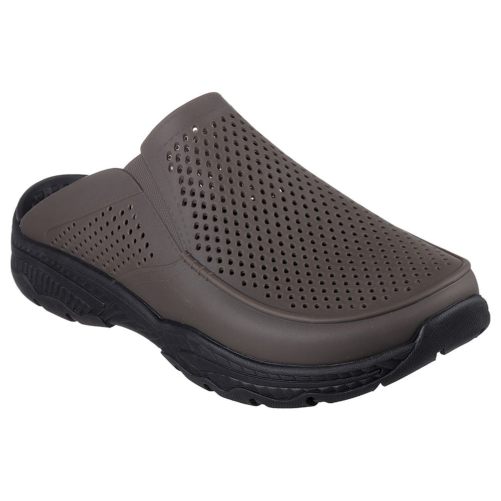Xăng Đan Nam Skechers Foamies Creston Ultra Sandals - 243100-CHBK