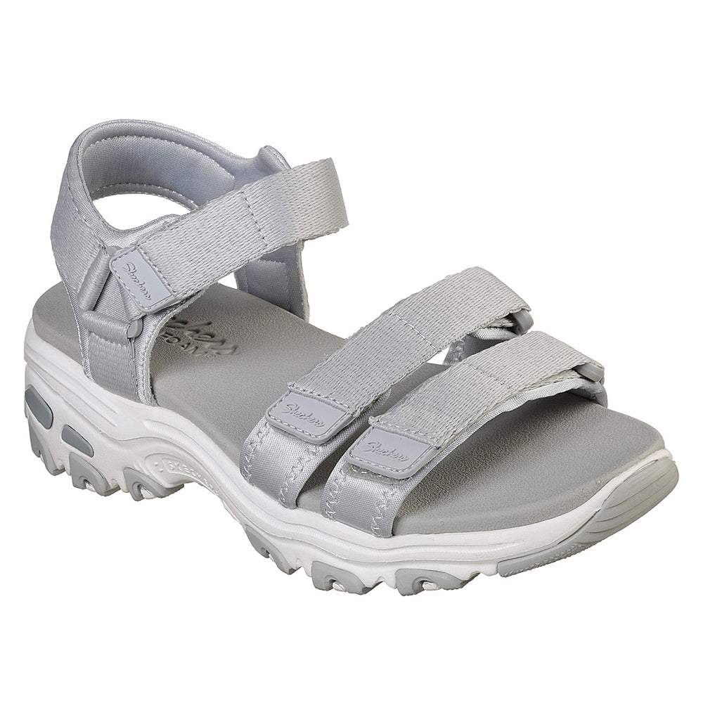 Skechers Nữ Xăng Đan Cali D'Lites Sandals - 31514-GRY