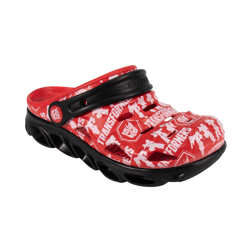 Skechers Bé Trai Giày Thể Thao Transformers Foamies Hypno-Splash Shoes - 407106L-RDMT