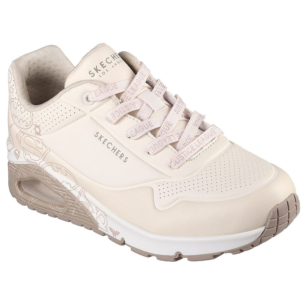 Skechers Nữ Giày Thể Thao DC Collection SKECHERS Street Uno Shoes - 800018-NAT