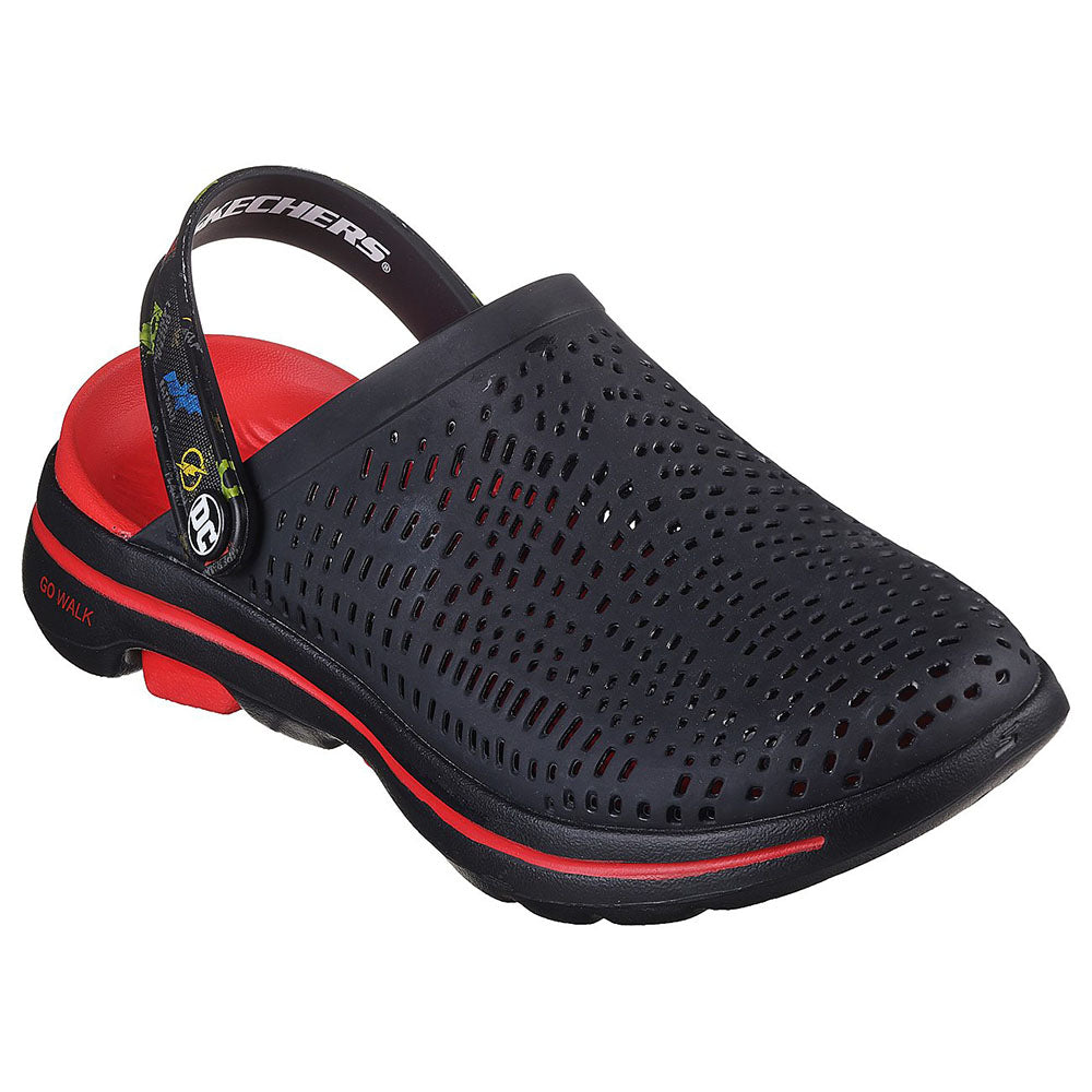 Skechers Nữ Giày Thể Thao DC Collection Foamies GOwalk 5 Shoes - 800021-BKRD
