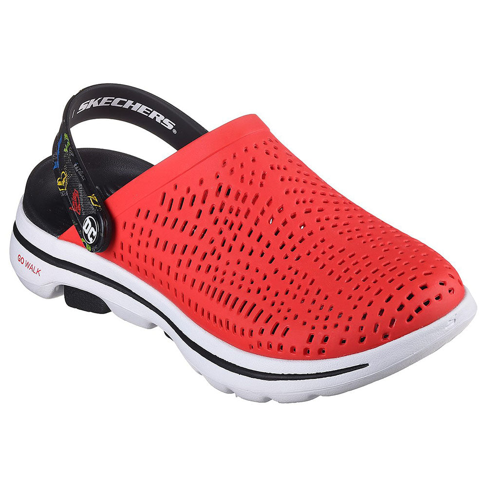 Skechers Nữ Giày Thể Thao DC Collection Foamies GOwalk 5 Shoes - 800021-RED